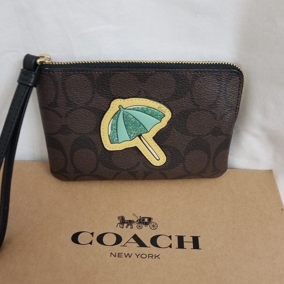 Coach Handbags - Coach wristlet small Umbrella